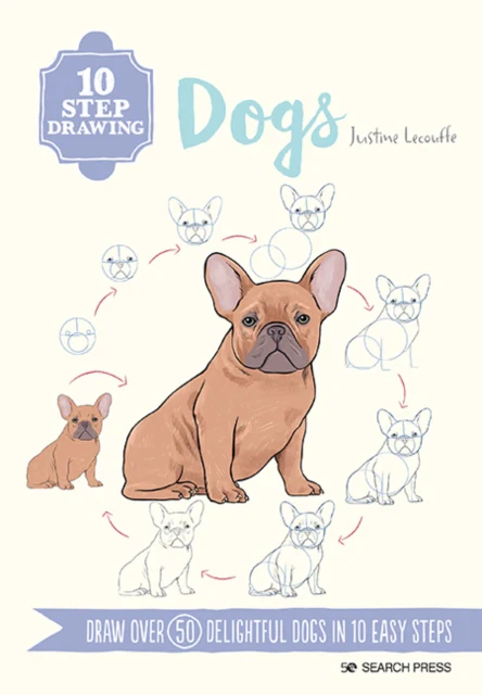 10 Step Drawing: Dogs - Image 2