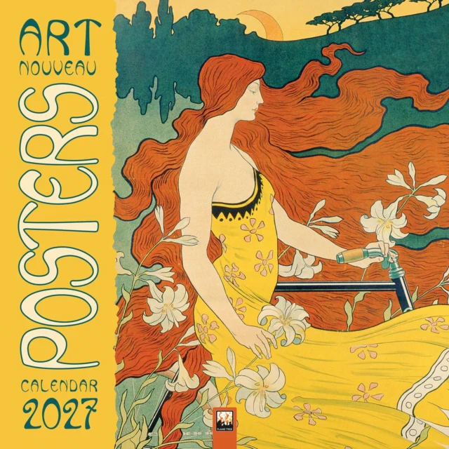 Art Nouveau Posters Wall Calendar 2027 (Art Calendar)
