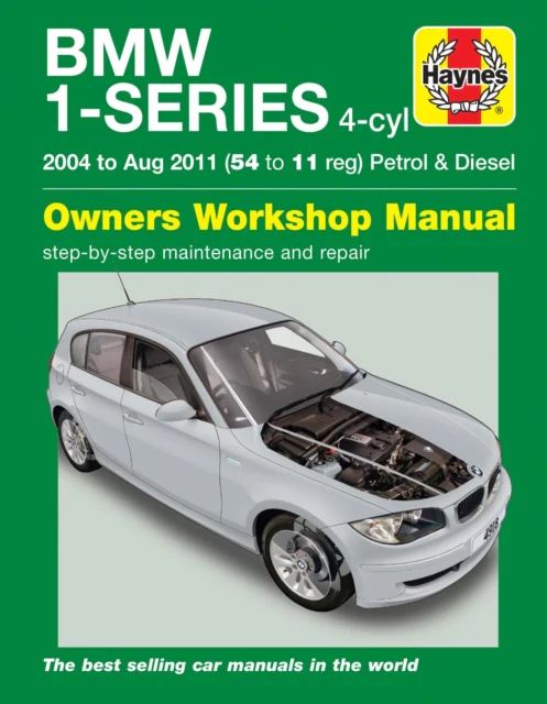 BMW 1-Series 4-cyl Petrol & Diesel (04 - Aug 11) Haynes Repair Manual - Image 2