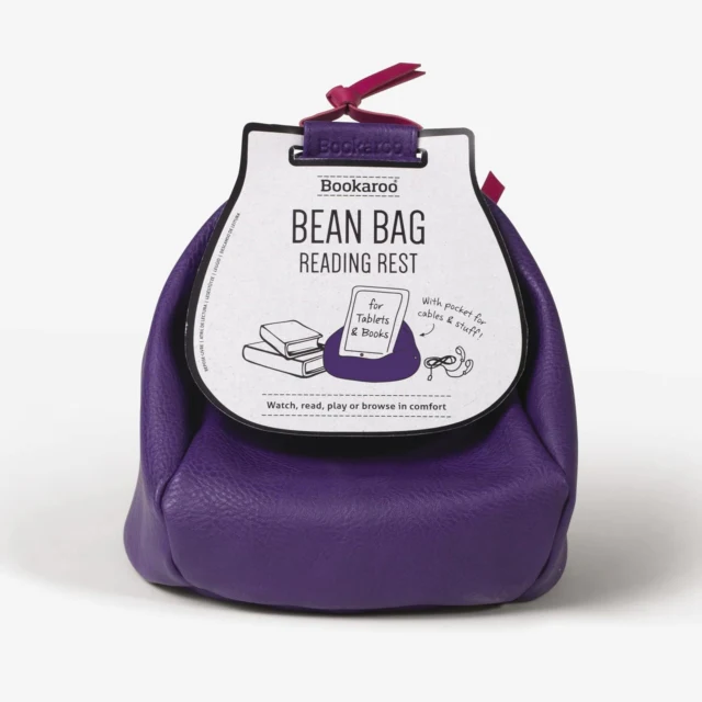 Bookaroo Bean Bag Reading Rest - Purple - Image 2