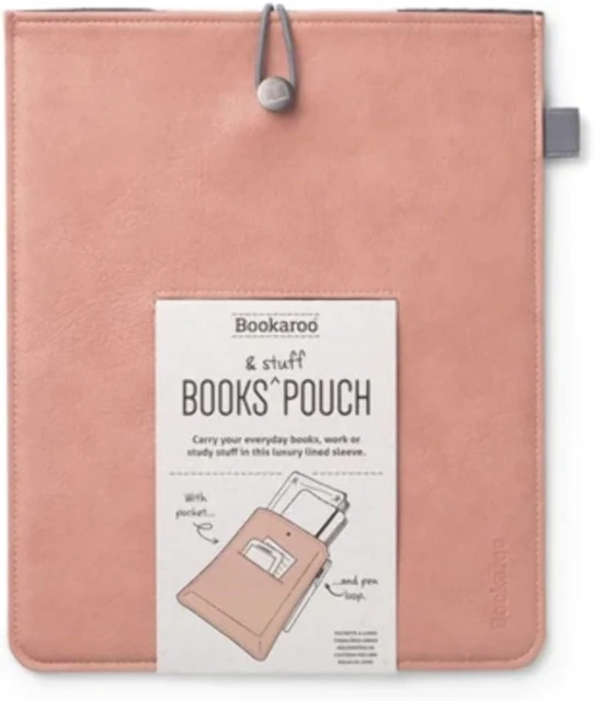 Bookaroo Books & Stuff Pouch - Blush