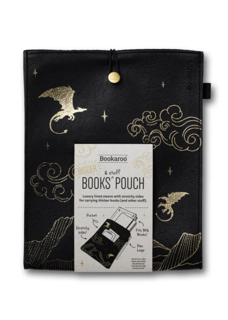 Bookaroo Books & Stuff Pouch - Dragon - Image 2