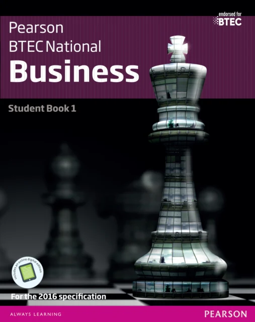 BTEC Nationals Business Student Book 1 + Activebook