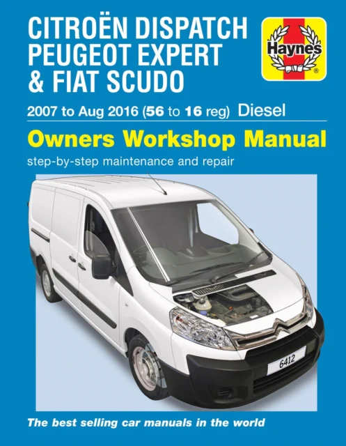 Citroen Dispatch, Peugeot Expert & FIAT Scudo Diesel ('07-Aug '16) 56 to 16 - Image 2