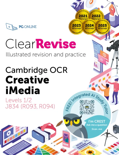 ClearRevise OCR Creative iMedia Levels 1/2 J834 - Image 2