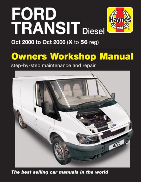 Ford Transit Diesel (Oct 00 - Oct 06) Haynes Repair Manual - Image 2