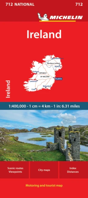 Ireland - Michelin National Map 712 - Image 2