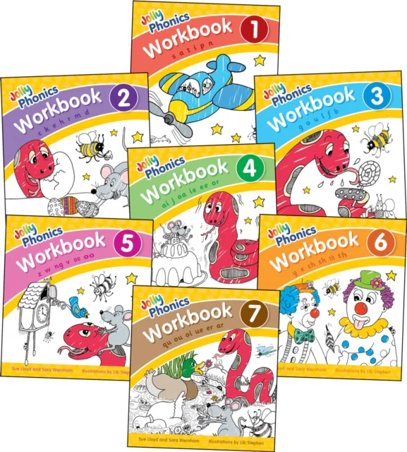 Jolly Phonics Workbooks 1-7 - Image 2