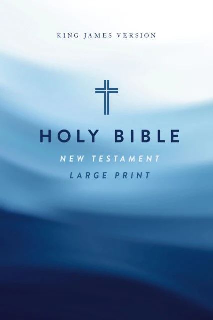 KJV Large Print Outreach New Testament Bible, Cross Softcover, Comfort Print - Image 2