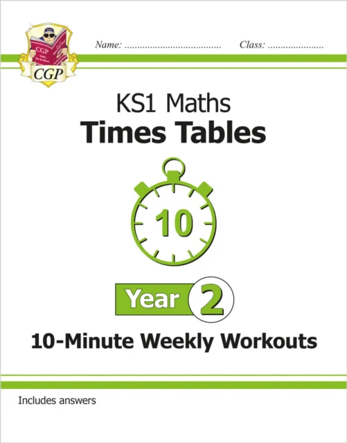 KS1 Year 2 Maths Times Tables 10-Minute Weekly Workouts - Image 2