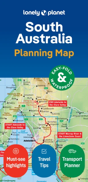Lonely Planet South Australia Planning Map - Image 2