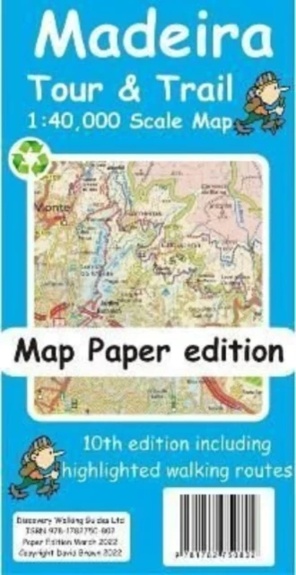 Madeira Tour and Trail Map paper edition - Image 2