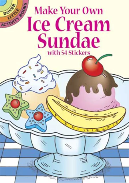 Make Your Own Ice Cream Sundae with 54 Stickers - Image 2