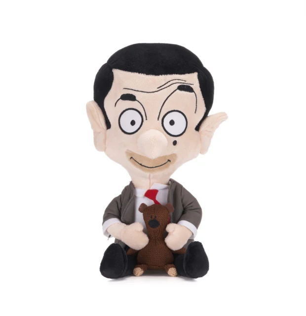 Mr Bean 10" Mr Bean With Teddy Soft Toy