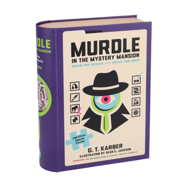 Murdle in the Mystery Mansion 500-Piece Jigsaw Puzzle - Image 2