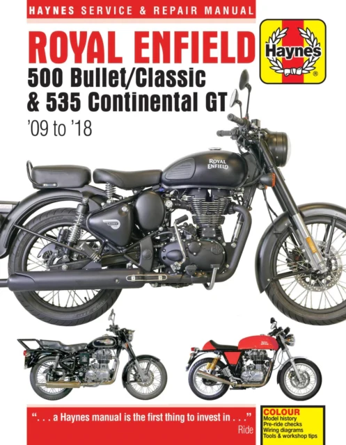Royal Enfield Bullet and Continental GT Service & Repair Manual (2009 to 2018) - Image 2