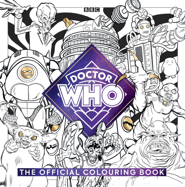 The Official Doctor Who Colouring Book - Image 2