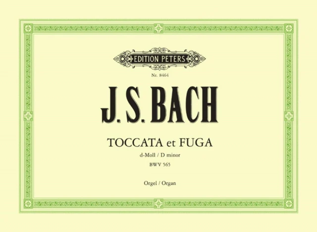 Toccata and Fugue in D minor BWV 565 for Organ