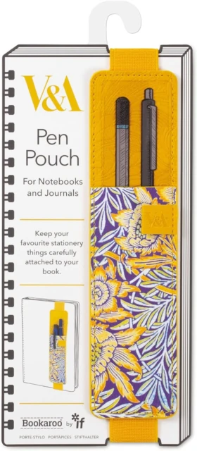 V & A Bookaroo Pen Pouch Morris Tulip & Willow - Image 2