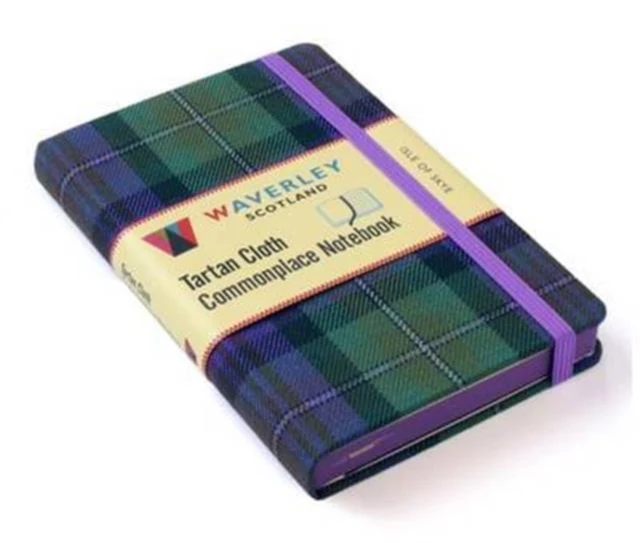 Waverley (M): Isle of Skye Tartan Cloth Commonplace Notebook - Image 2