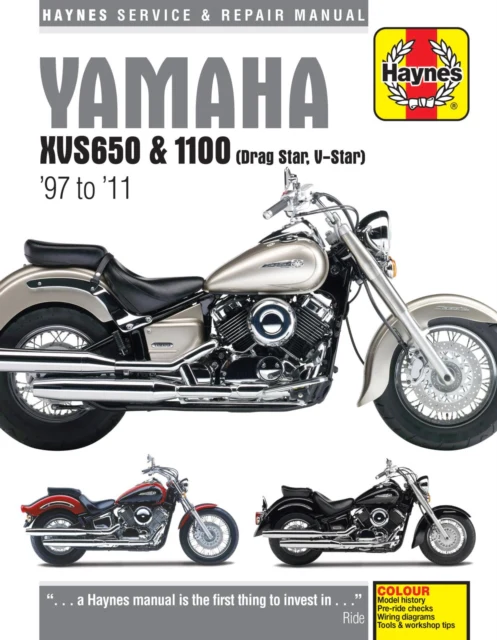 Yamaha XVS650 & 1100 Drag Star/V-Star (97 - 11) Haynes Repair Manual - Image 2